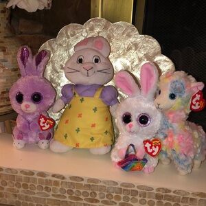 Ty Easter Plush Lot
